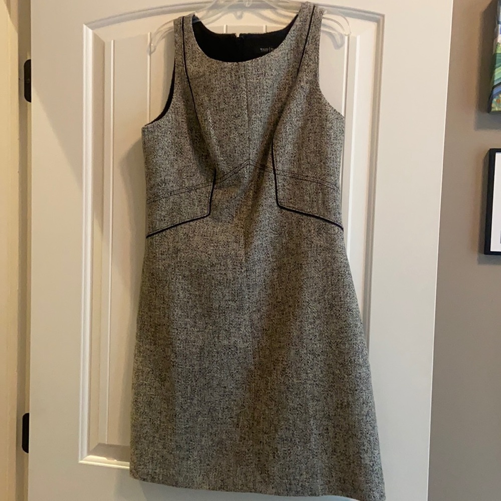 Gray shirt dress, White House Black Market